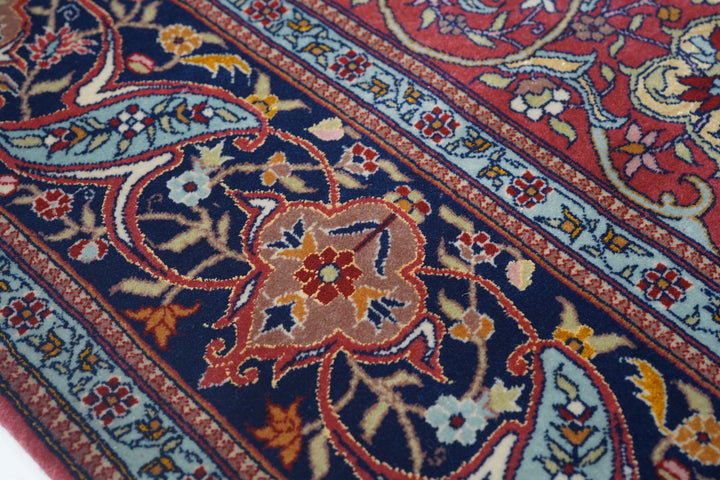 Extremely Fine Antique Persian Tehran Wool Rug 4'7'' x 6'8''