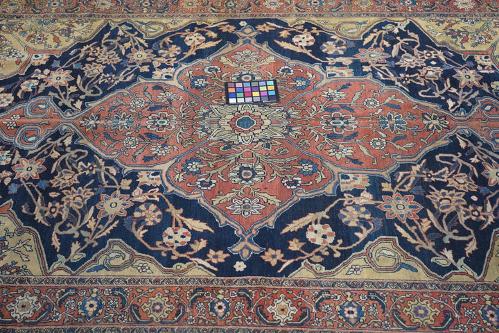 Antique Sarouk Rug 4'4'' x 6'6''