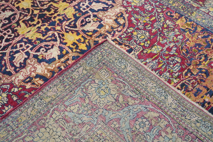 Antique Isfahan Rug 4'5'' x 7'0''