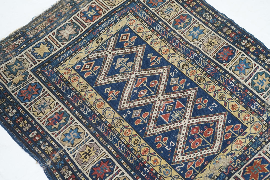 Antique Shirvan Rug 3'3'' x 3'9''