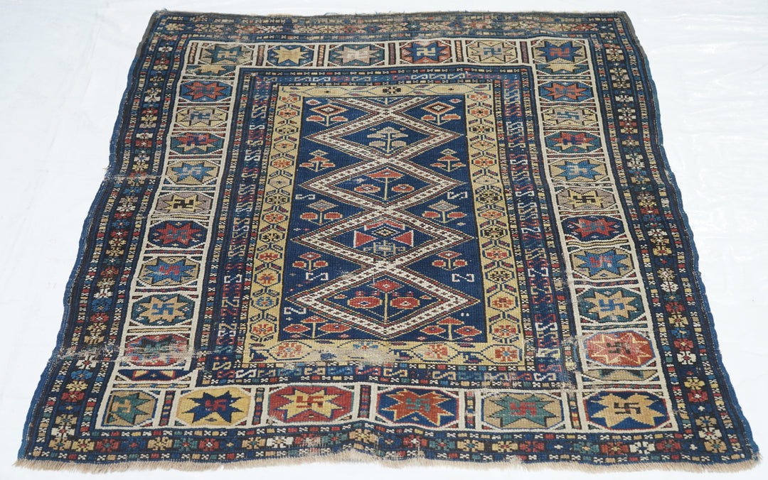 Antique Shirvan Rug 3'3'' x 3'9''