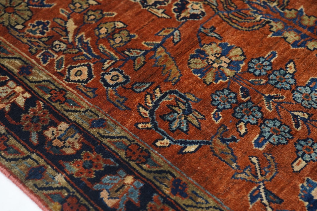 Antique Sarouk Rug 2'6'' x 4'11''