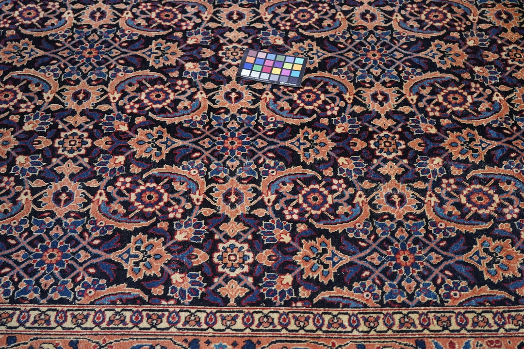 Vintage Persian Tabriz Rug 8'10'' x 11'2''