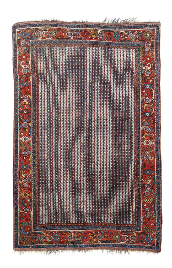 Antique Afshar Rug 4' x 6'3''