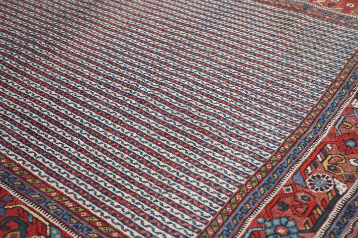 Antique Afshar Rug 4' x 6'3''