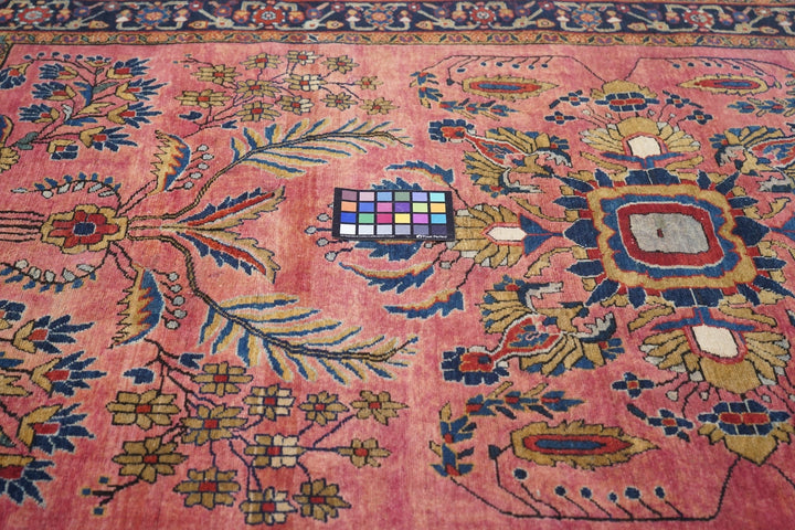 Fine Antique Mohajeran Sarouk Rug 4'3'' x 6'9''