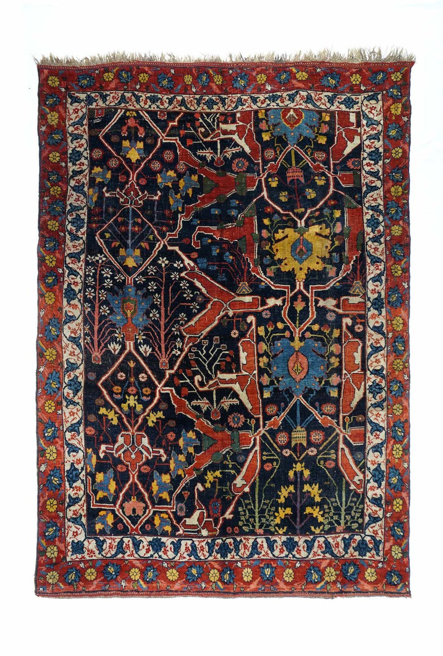 Fine Antique Garouss Bidjar Rug 5'9'' x 8'7''