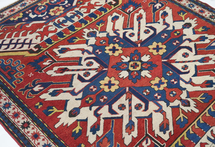 Antique Kazak Rug 5'0'' x 7'1''