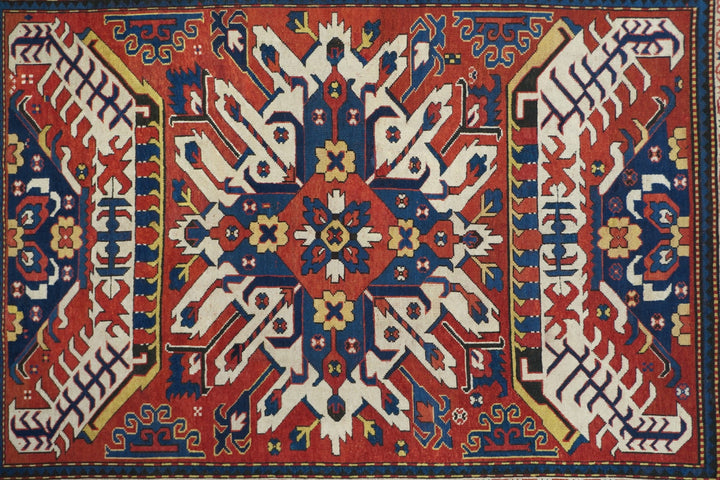 Antique Kazak Rug 5'0'' x 7'1''