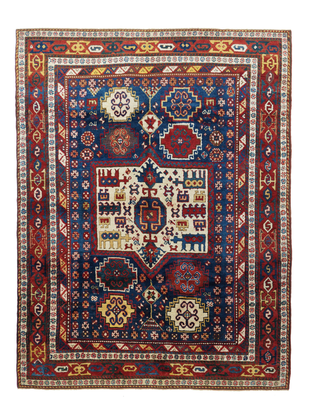 Antique Russian Rug 6' x 8'