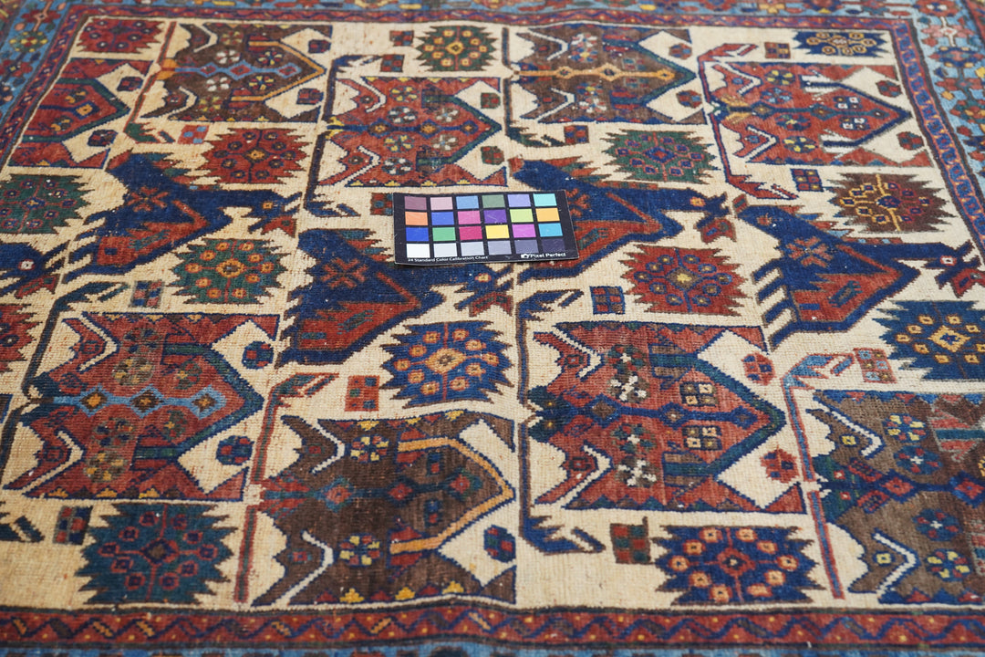 Antique Afshar Rug 3'5'' x 3'7''