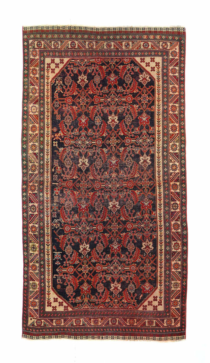 Antique Qashqai Rug 3'8'' x 7'7''