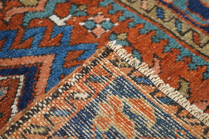 Antique Karajeh Rug 3'1'' x 8'11''