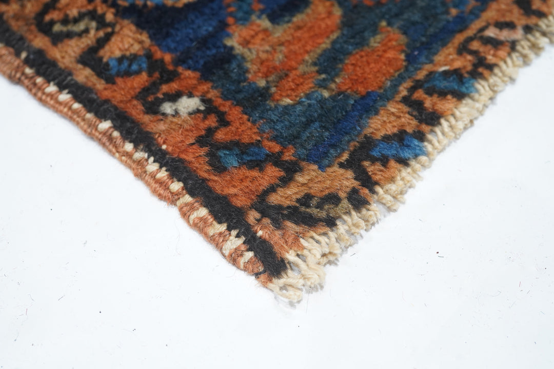 Antique Karajeh Rug 3'1'' x 8'11''