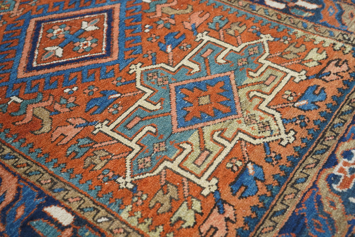 Antique Karajeh Rug 3'1'' x 8'11''