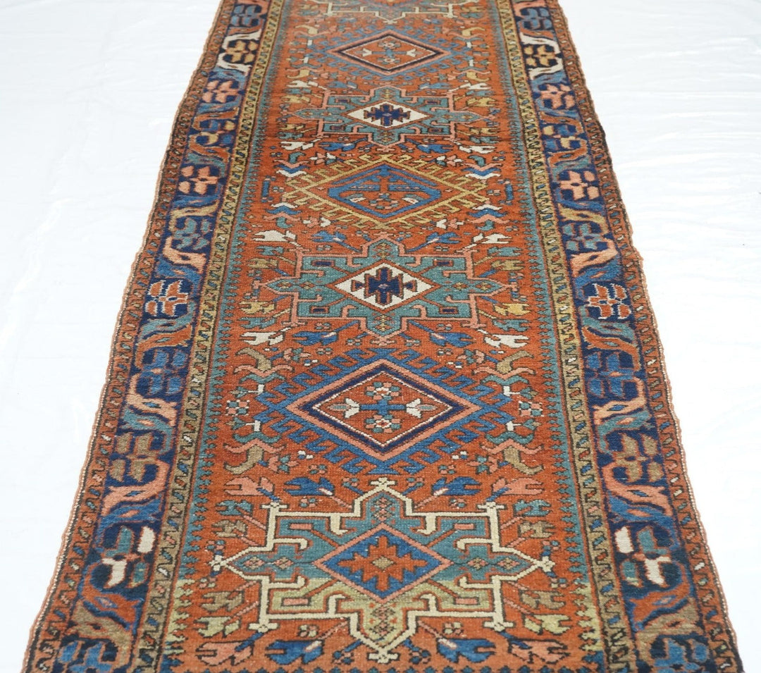 Antique Karajeh Rug 3'1'' x 8'11''