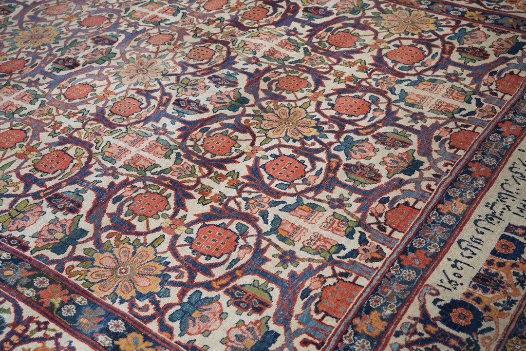 Antique Bidjar Rug 9'8'' x 14'6''