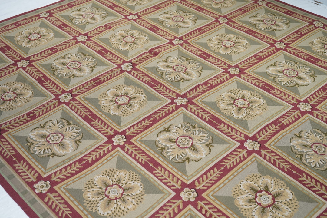 French Aubusson Design Rug 8'0'' x 10'0''