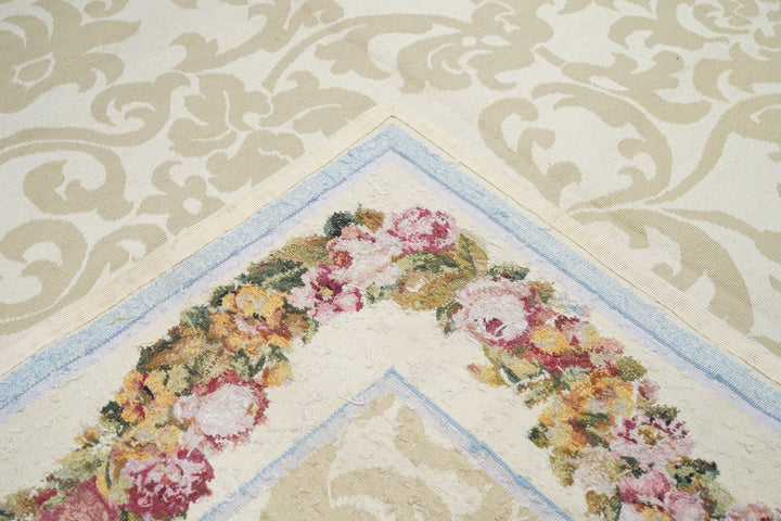 French Aubusson Design Rug 8' x 10'