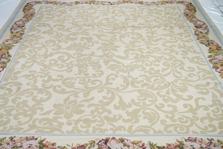 French Aubusson Design Rug 8' x 10'