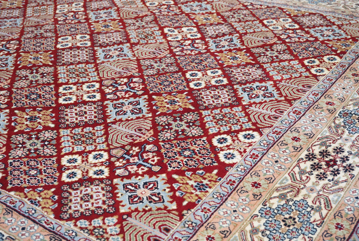 Indo Persian Design Wool  Rug 8'7'' x 11'7''