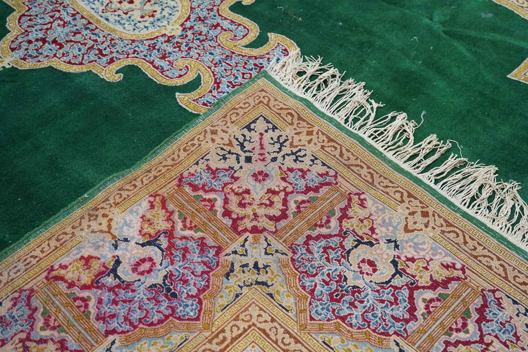 Vintage Kerman Rug 9'1'' x 12'3''