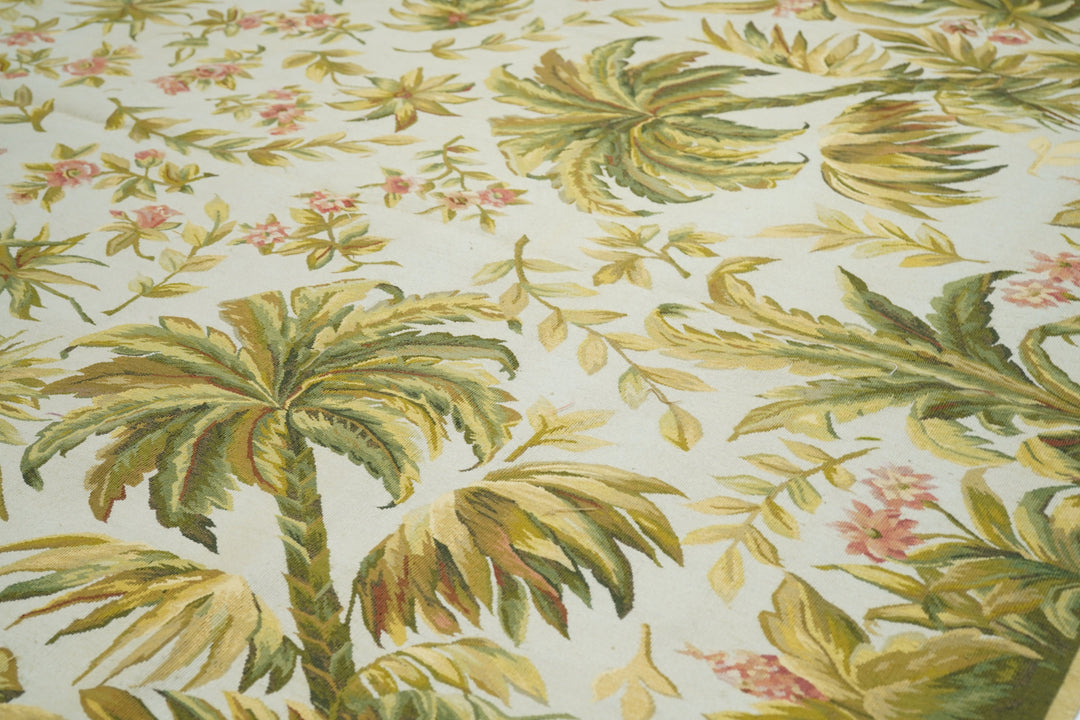 French Aubusson Design Rug 5'11'' x 9'0"