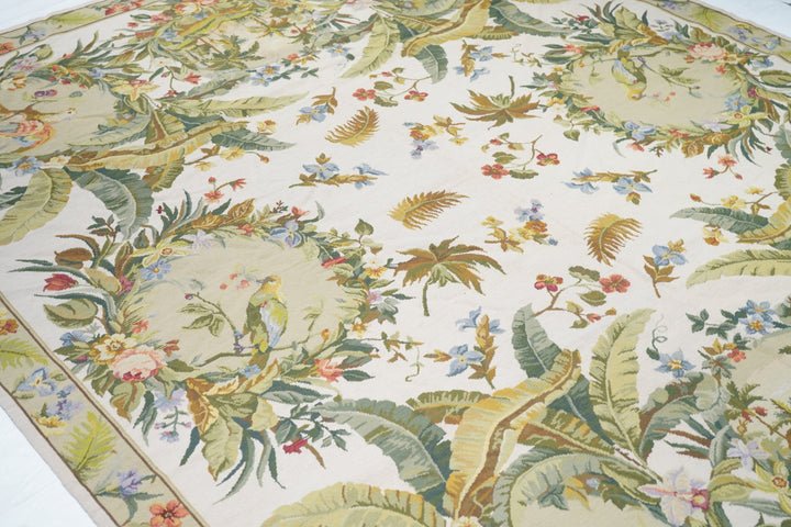 French Aubusson Design Rug 8'0" x 10'0"