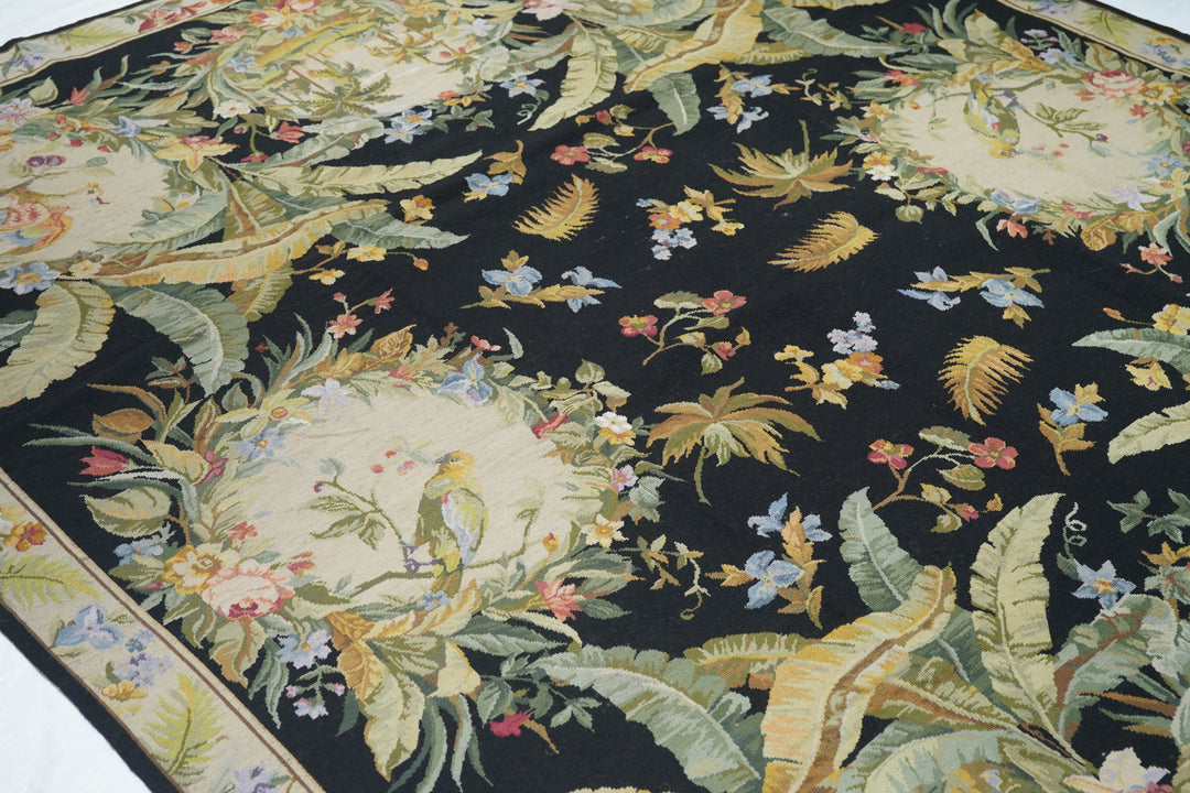 French Aubusson Design Rug 8'0'' x 10'0''