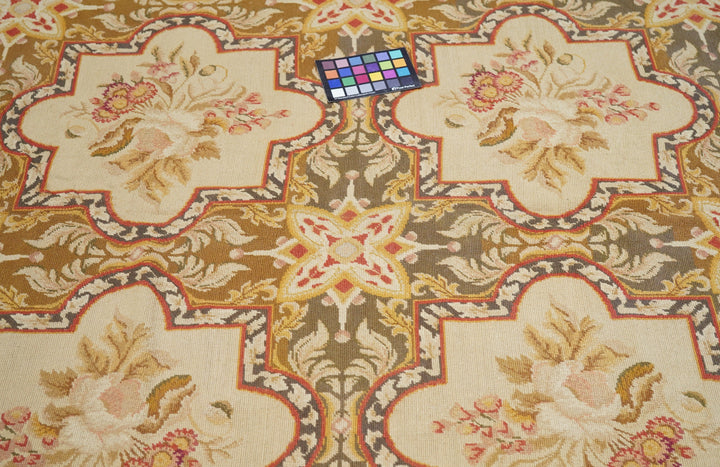 French Aubusson Design Rug 9'9'' x 11'11''