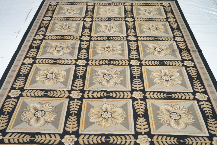 French Aubusson Design Rug 5'11'' x 8'11''