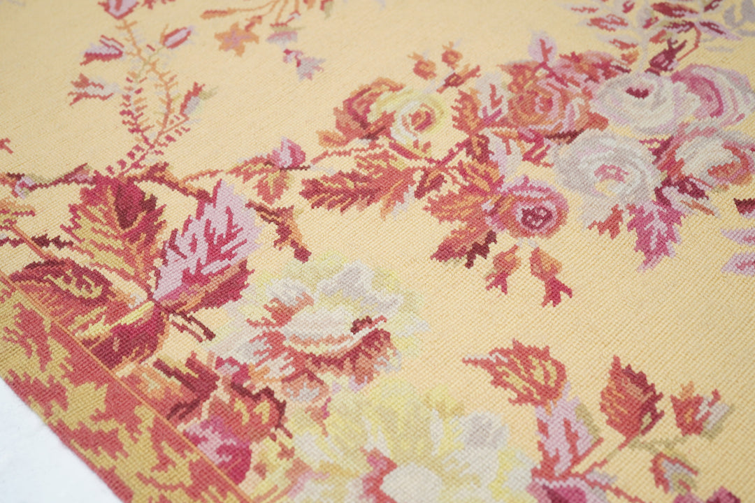 French Aubusson Design Rug 5'11'' x 9'0"