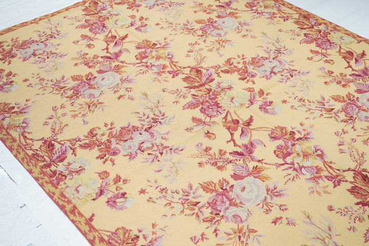 French Aubusson Design Rug 5'11'' x 9'0"