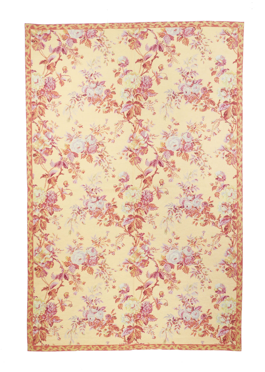 Needle Point Rug 5'11'' x 9'