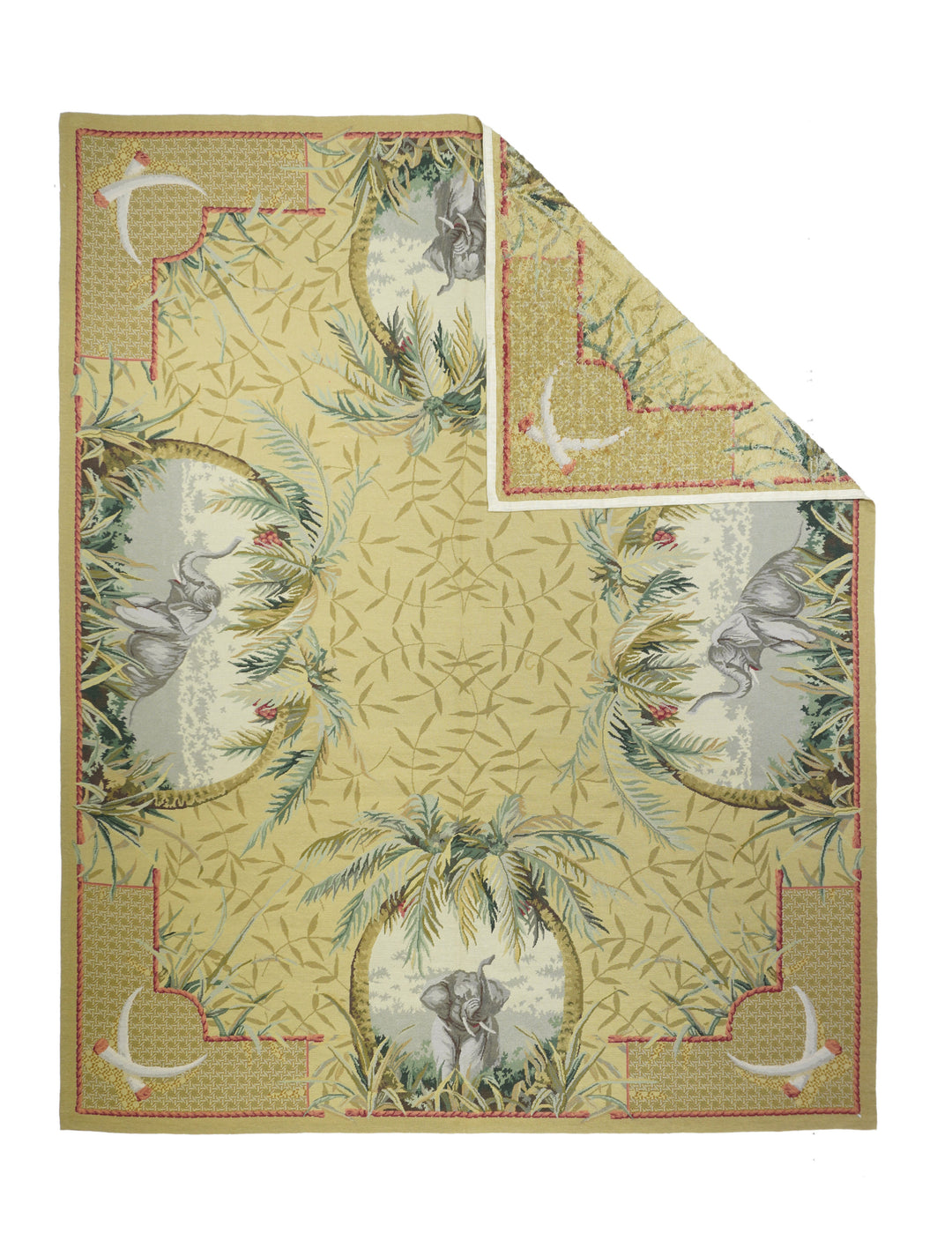 French Aubusson Design Rug 8'0" x 9'10''