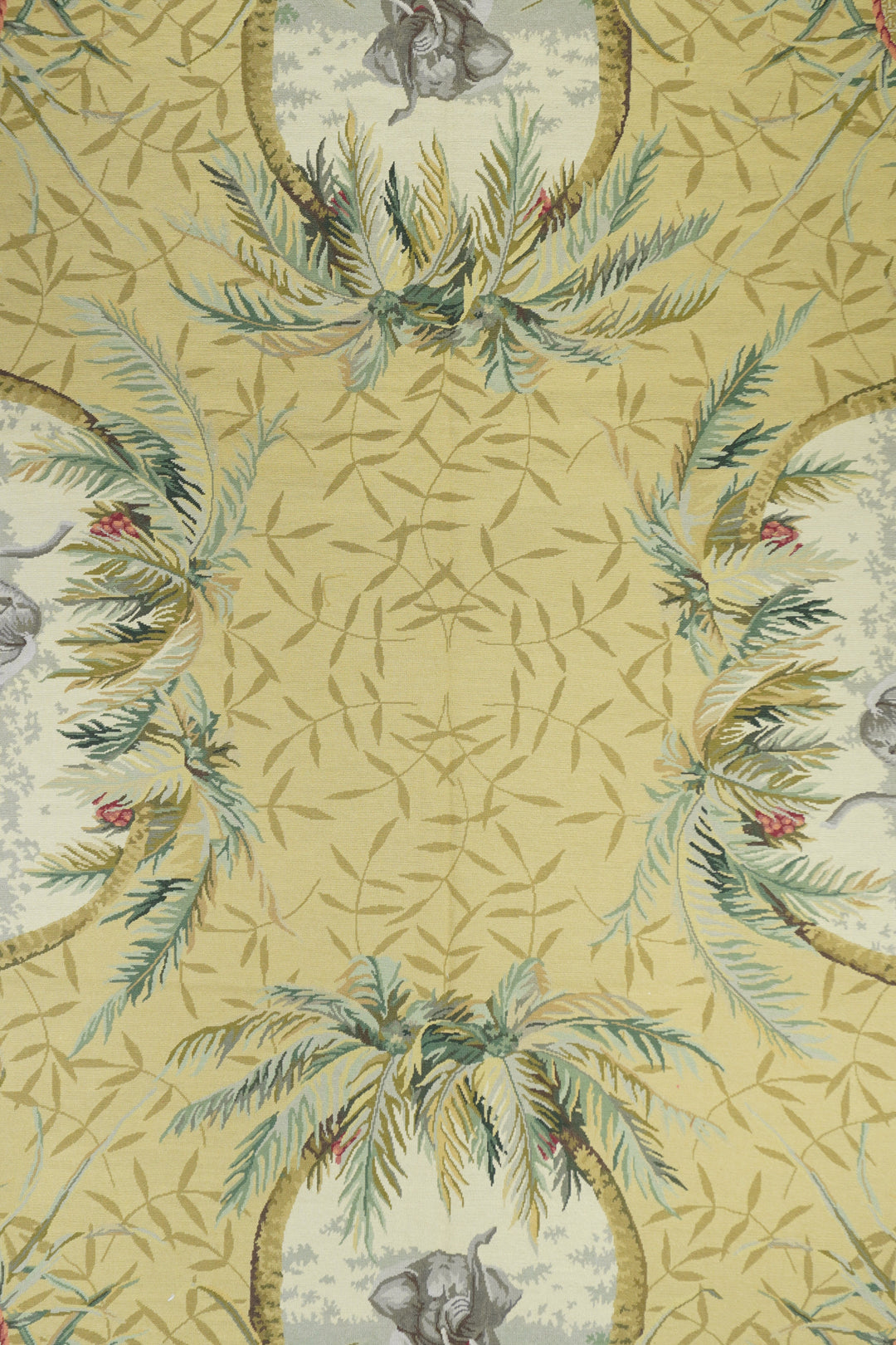 French Aubusson Design Rug 8'0" x 9'10''