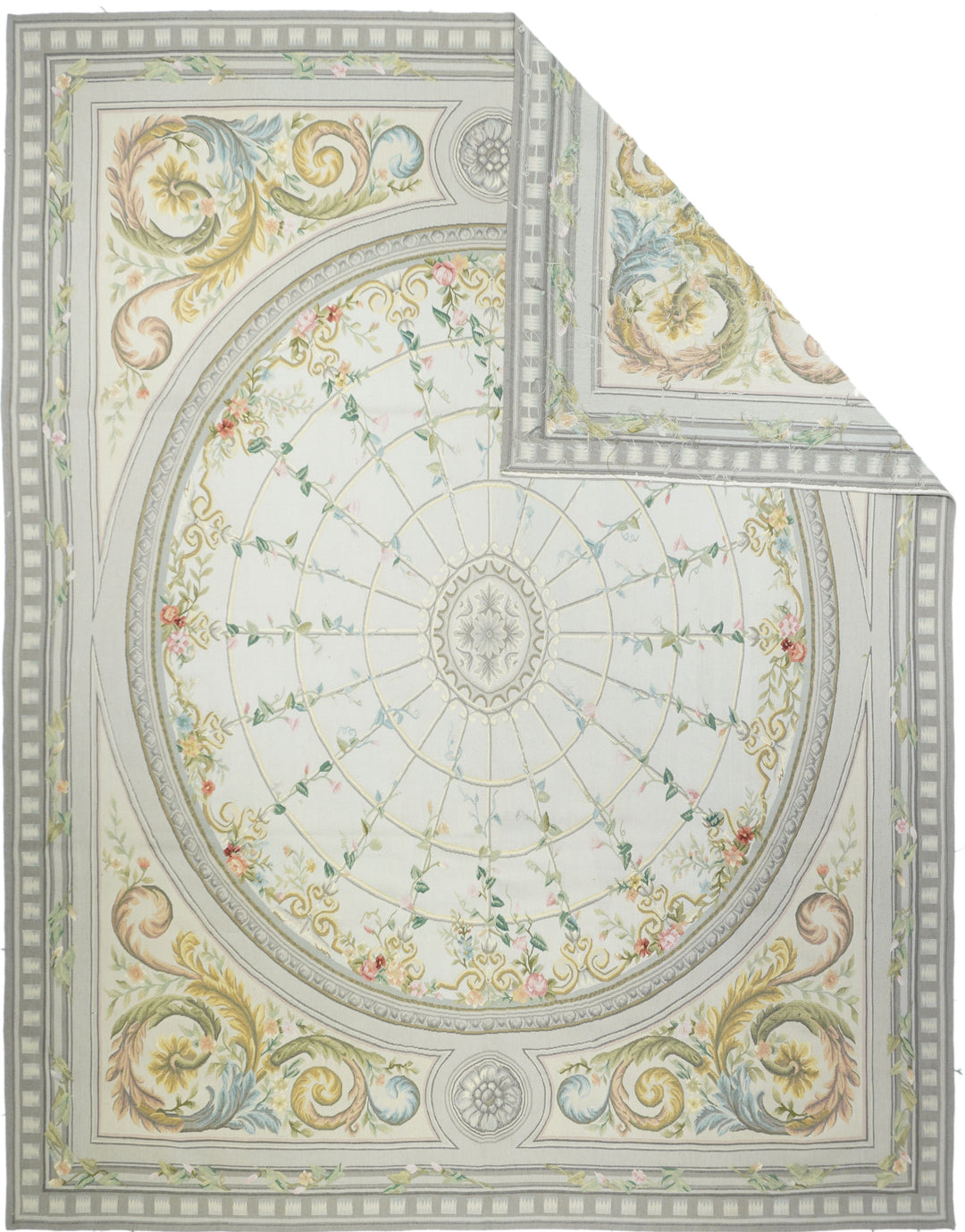 Aubusson Rug 7'10'' x 10'1''