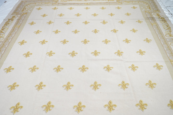 French Aubusson Design Rug 8'7'' x 11'8''