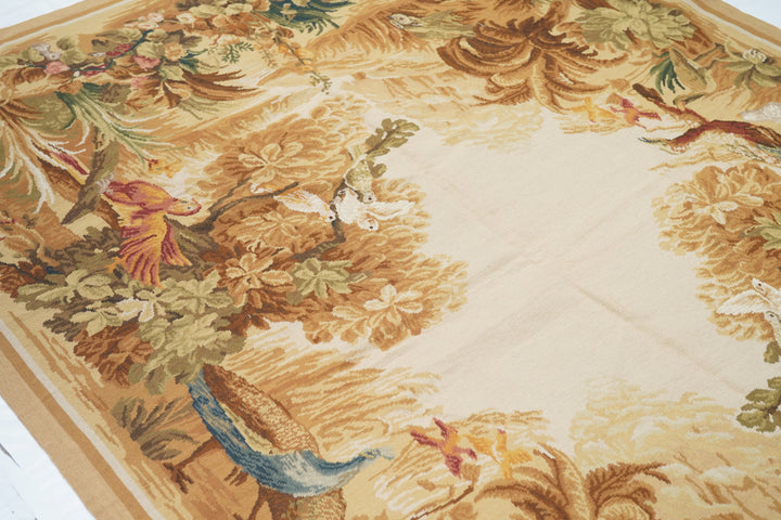 French Aubusson Design Rug 6'0" x 9'0"