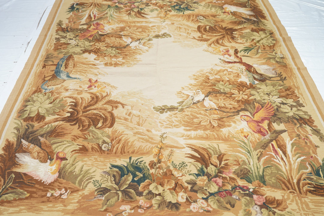 French Aubusson Design Rug 6'0" x 9'0"