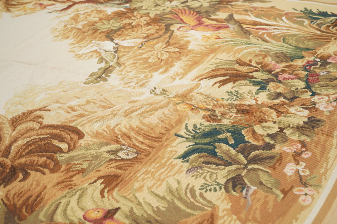 French Aubusson Design Rug 6'0" x 9'0"