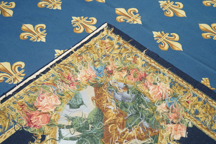 French Aubusson Design Rug 8'1'' x 10'2''