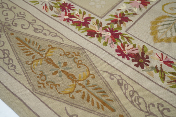 Aubusson Rug 7'8'' x 10'2''