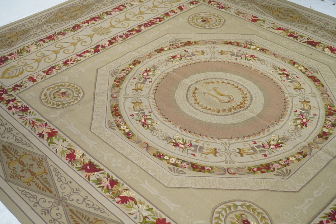 Aubusson Rug 7'8'' x 10'2''