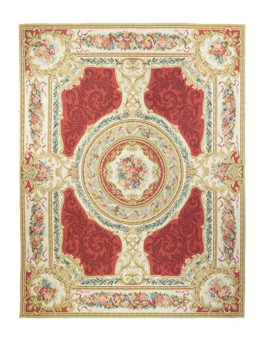 Aubusson Rug 7'5'' x 9'7''