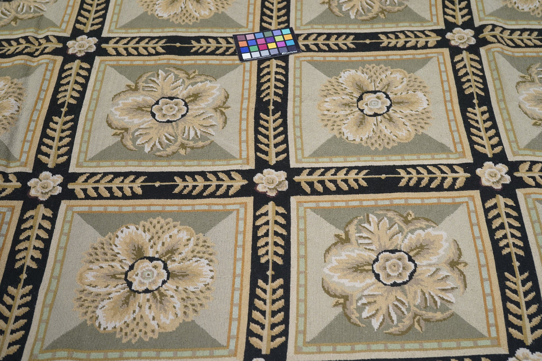 French Aubusson Design Rug 8'0" x 9'11''