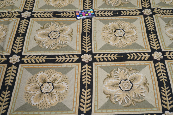 French Aubusson Design Rug 8'0" x 9'11''