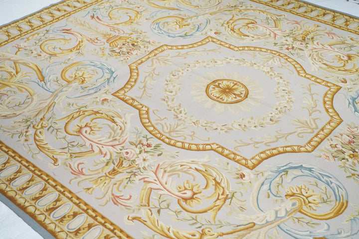 Aubusson Rug 7'10'' x 10'2''