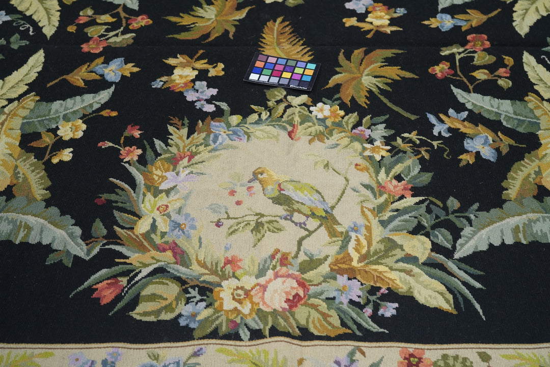 French Aubusson Design Rug 5'11'' x 9'0"