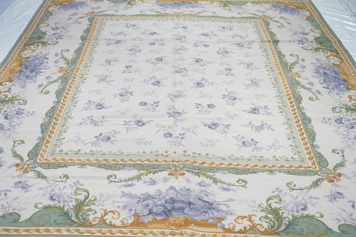 French Aubusson Design Rug 7'11'' x 9'11''